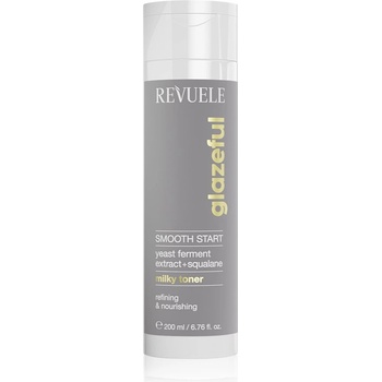 Revuele Glazeful Milky Toner Smooth Start хидратиращ и подхранващ тоник с изглаждащ ефект 200ml