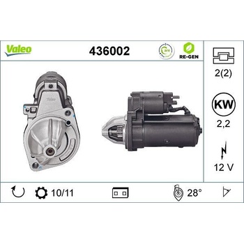 Startér VALEO 436002