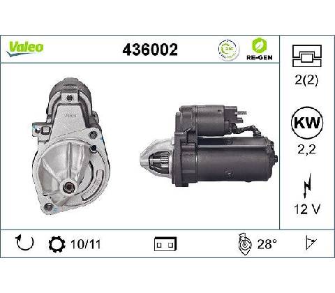 Startér VALEO 436002