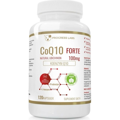 Progress Labs Koenzým Q10 Forte 100 mg 120 kapsúl