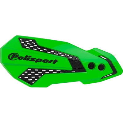 Chrániče páček POLISPORT MX FLOW 8308200011 s montážní sadou zelená 05/černá