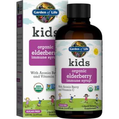 Garden of Life Kid's Organic Elderberry Immune Syrup [116 мл]