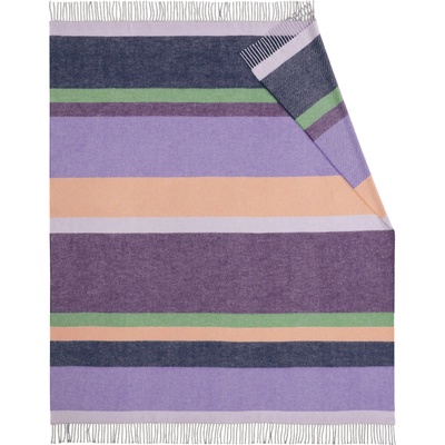 Biederlack Jet Set Hippie Amuse Purple pléd 130x170
