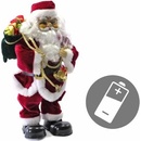 Vianočné dekorácie tancujúci a spievajúci Santa Claus OEM D05938