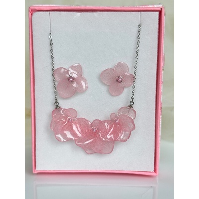 Meganflo Комплект млечно розови хортензии