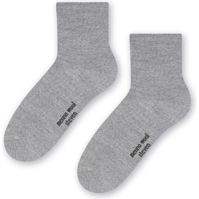 Dámské merino ponožky Bona šedý melír