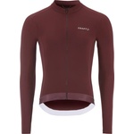 Craft Фланелка с дълъг ръкав за колоездене Craft Endur Training L/S Jersey Cycling jersey - Dark Fig - размер XL (056-4301-0214)