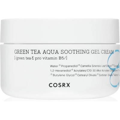 COSRX Green Tea Aqua Soothing хидратиращ гел крем с успокояващ ефект 50ml