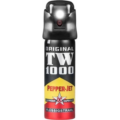 TW1000 Obranný sprej Pepper-Jet Classic + LED svetlo 63 ml