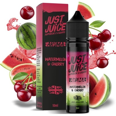 Just Juice Shake & Vape Watermelon & Cherry 10 ml – Zboží Dáma
