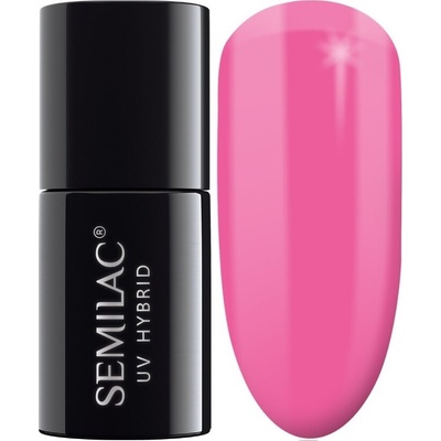 Semilac pastelový gel lak Light Fuchsia 277 7 ml