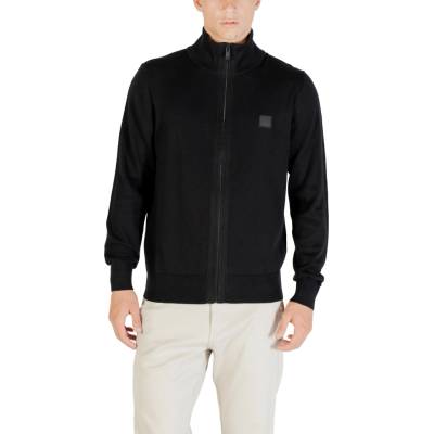 Boss Maglia pánska mikina čierna