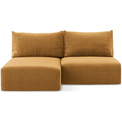 makamii Оранжев разтегателен ъглов диван с място за съхранение (ляв ъгъл) Kalena - Makamii (KALENA_LCOF_38_P1_C5)