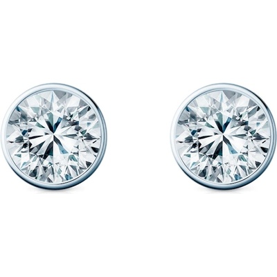 SAVICKI Обеци The Journey: бяло злато, лабораторни диаманти