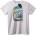 NOONEBRAND Тениска Градски Пейзаж на Торонто - 7XL, White