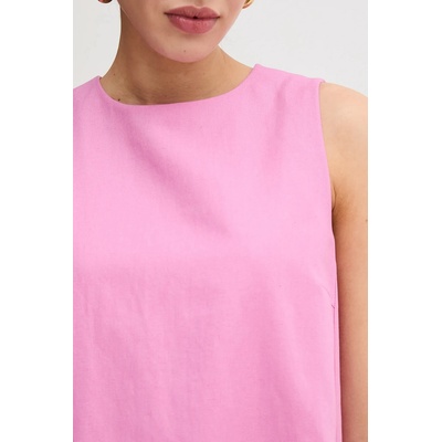 Max Mara Рокля с лен Weekend Max Mara (2515221102600)