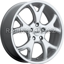 TSW THUNDER 7x17 4x108 ET15 silver metallic