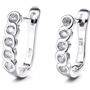 Silenti Jewelry Сребърни обеци "Изтънченост