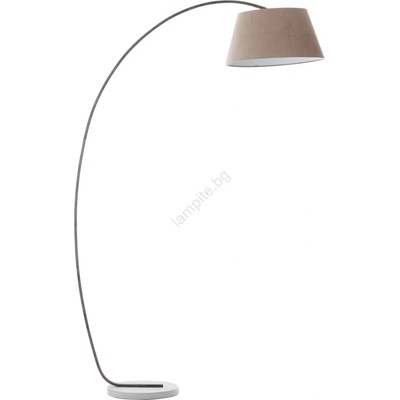 Brilliant - Подова лампа BROK 1xE27/60W/230V таупе (BI0259)