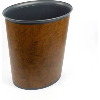 Image 1 of 11 л елипсовидно канцеларско офис кошче в бежов цвят от негорима пластмаса (012594)