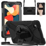 Gigapack Lenovo Tab One GIGAPACK Defender пластмасов протектор за телефон, удароустойчив, каишка за рамо, ЧЕРЕН GP-172691 (GP-172691)