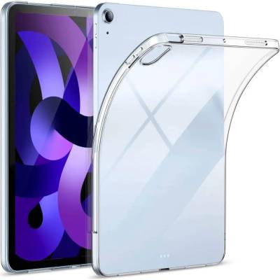 ESR Project Zero Slim Clear Case - удароустойчив силиконов (TPU) калъф за iPad Air 5 (2022), iPad Air 4 (2020) (прозрачен)