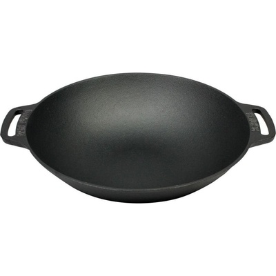 Grilovací pánev Valhal Outdoor Litinová pánev WOK 36cm VH.WOK36