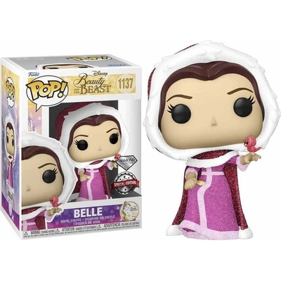 Funko Pop! 1137 Disney Beauty and the Beast Winter Belle Special Diamond Collection