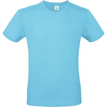 B&C #E150 tričko modré turquoise