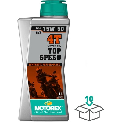 Motorex Top Speed 4T 15W-50 1 l – Hledejceny.cz