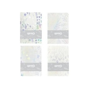 Spree Бележник шит Holograms Flexy 16х23см асорти