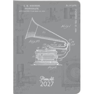 PLANALL Джобен календар, седмичен, B6, PLANALL „Trace (7540218000)