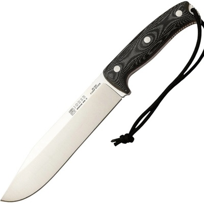 Joker Bush Camp Knife Bushcraftový nůž, 20 cm, micarta, černý