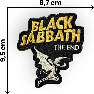 Nášivka - Black Sabbath - The End