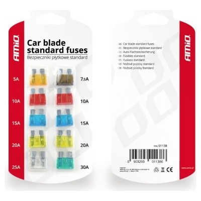 Amio autopoistky STANDARD 10ks blister