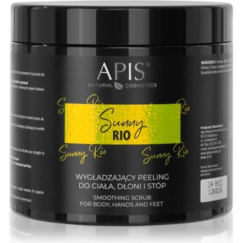 Apis Natural Cosmetics SUNNY RIO изглаждащ пилинг за тяло 700 гр