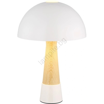 GLOBO 51570122 - Настолна лампа PAULIN 1xE27ILLU/40W/230V бяла (GL8704)