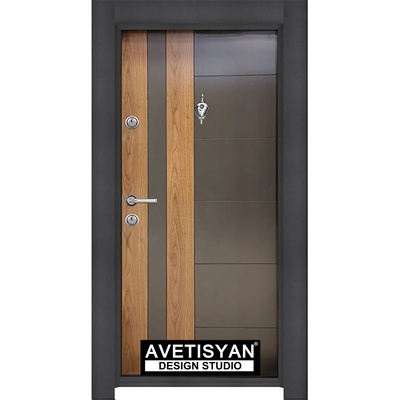 Haska Входна врата art 06 - Антрацит Сарухан (цена без монтаж)