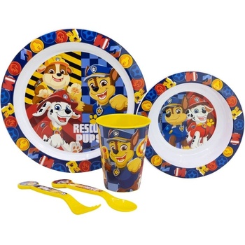 Stor Комплект за хранене Stor - Micro, Paw Patrol Boy Rescue Pups, 5 части (81650)