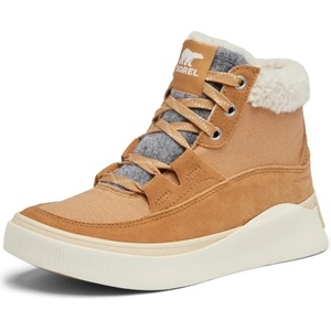 Sorel Дамски ежедневни боти Sorel Women's Out n About IV Mid Sneaker WP Casual boots - Tawny Buff / Honey White - размер 41 (EU) (126-0511-0219)