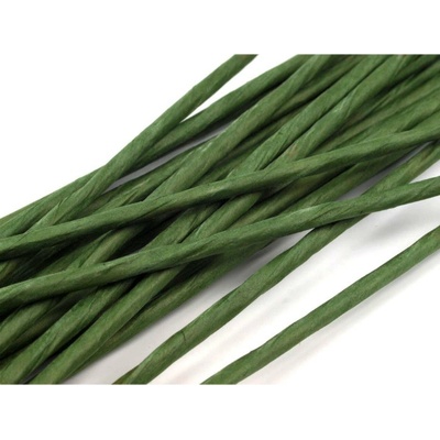 Floristický drát Ø2,5 mm, délka 40 cm, barva 1 zelené kapradí – Zboží Dáma