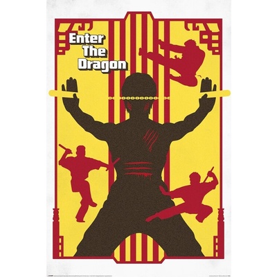 Plagát, Obraz - Bruce Lee - Enter the Dragon, 61 × 91.5 cm