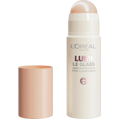 L'Oréal Paris Lumi Le Glass Highlighter Stick rozjasňovač v tyčince s vysokým leskem610 Glassy Pearl Eclat 7 g