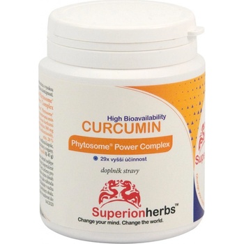 Superionherbs Curcumin Phytosome Power Complex 90 kapslí