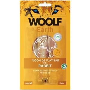 WOOLF Dog Earth NOOHIDE M Заек 90 г