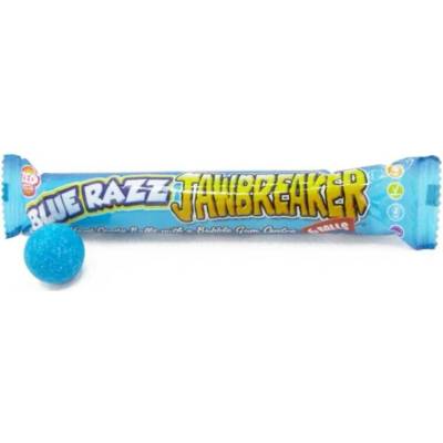 Zed Candy Jawbreaker bonbony se žvýkačkou s příchutí modré maliny 50 g