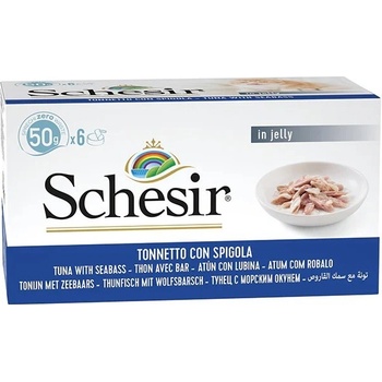 Schesir Cat Tuniak s morským vlkom 6 x 50 g