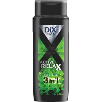 Dixi Men 3v1 Active Relax sprchový gél 400 ml