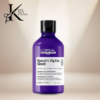 L'Oréal Keratin Alpha Sleek Шампоан 300 ml