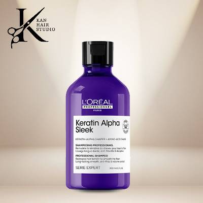 L'Oréal Keratin Alpha Sleek Шампоан 300 ml